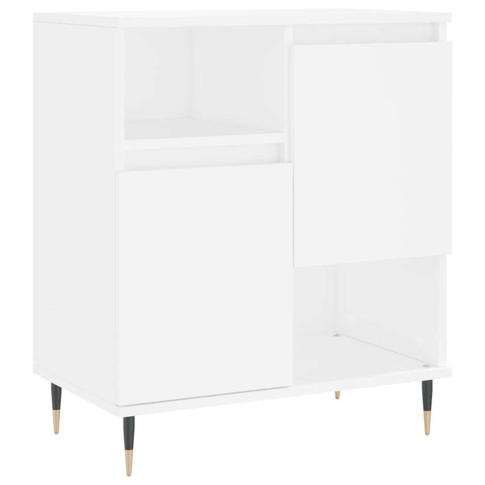 Buffet bahut commode armoire meuble de rangement organisateur cuisine salle de séjour salon 60 x 35 x 70 cm bois d'ingénierie