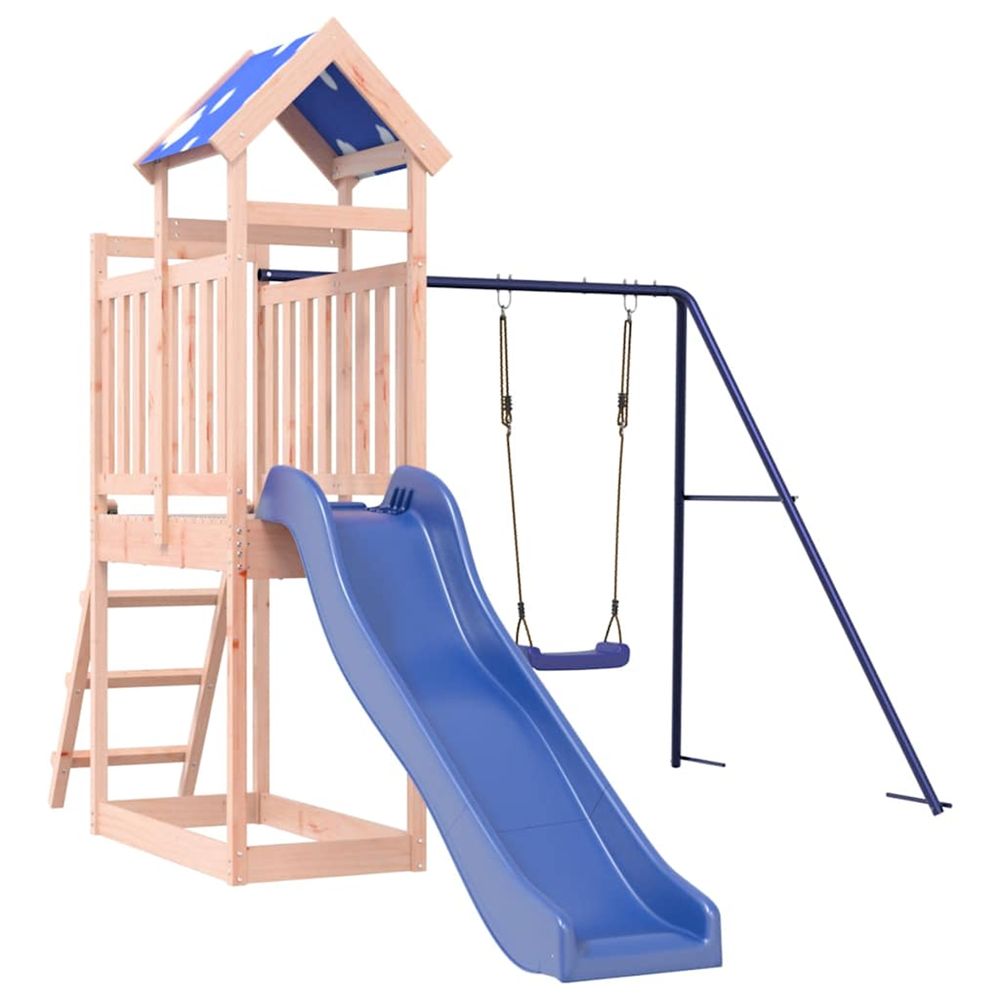 Aire de jeux d'extérieur bois massif de douglas