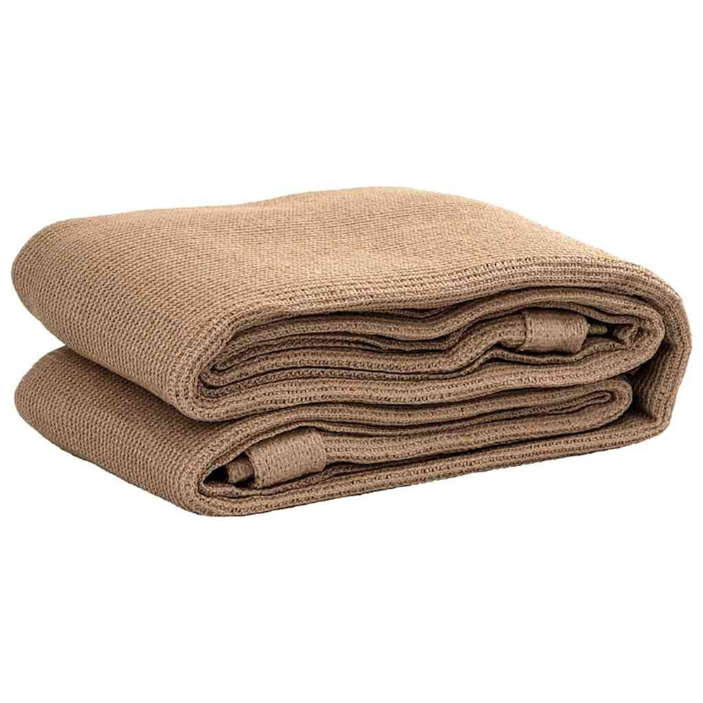 Tapis de tente taupe 400x700 cm pehd