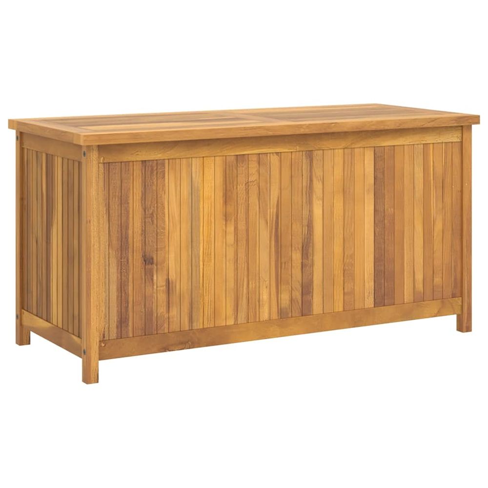 Boîte de jardin 114x50x58 cm bois massif de teck