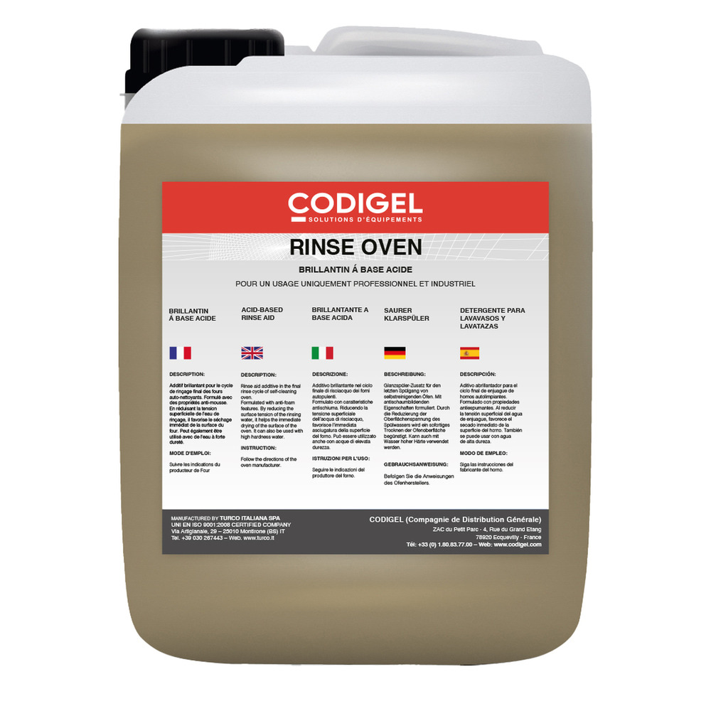 Nettoyant finition four 10 l - codigel