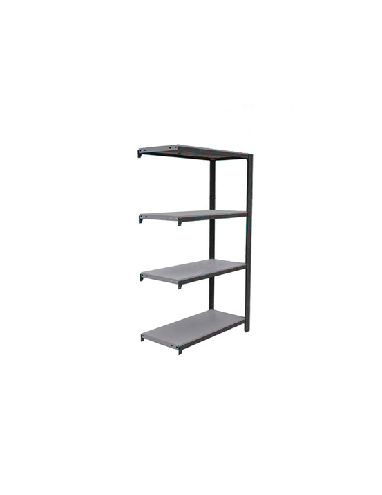 Etagère légère sans vis officlick 4/400 metal a.m. Antracite/galva antracite/galva 1500x900x400 - simonrack