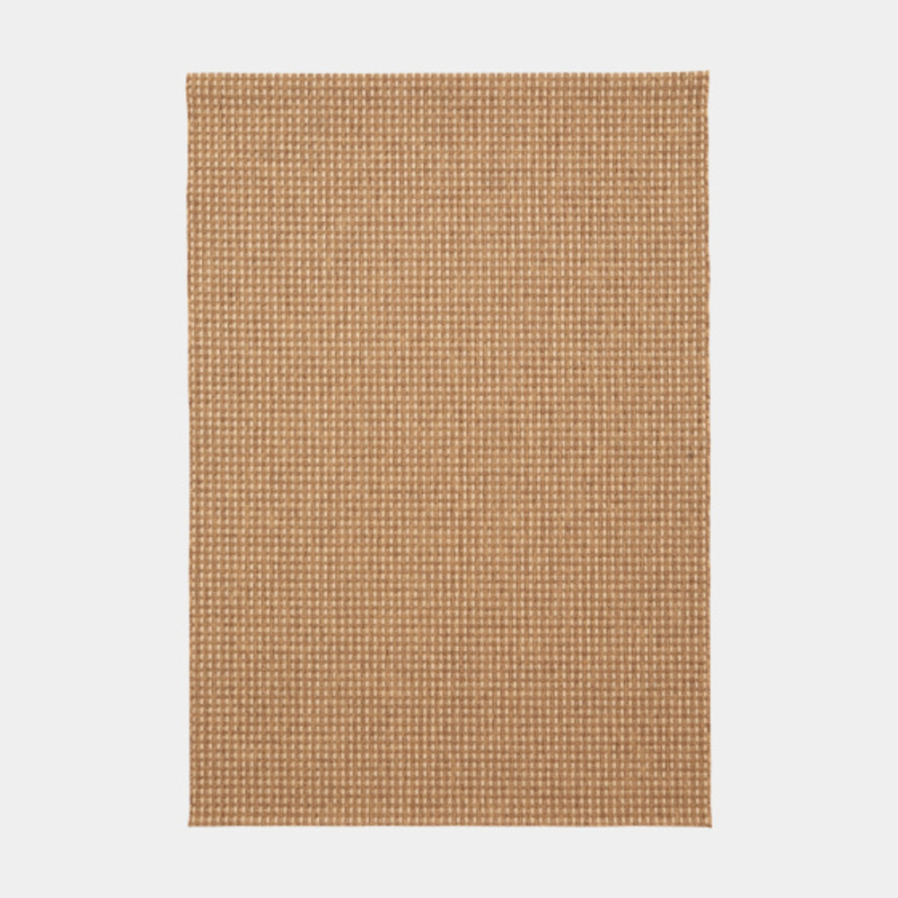 Tapis d'extérieur ou d'intérieur aspect sisal - tijuana - camel - 120 x 170 cm
