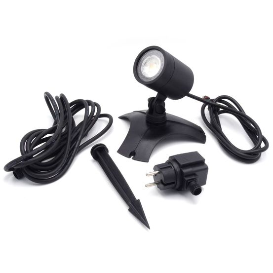 Led d'éclairage sous-aquatique d'étang aqua spotlight 6 w