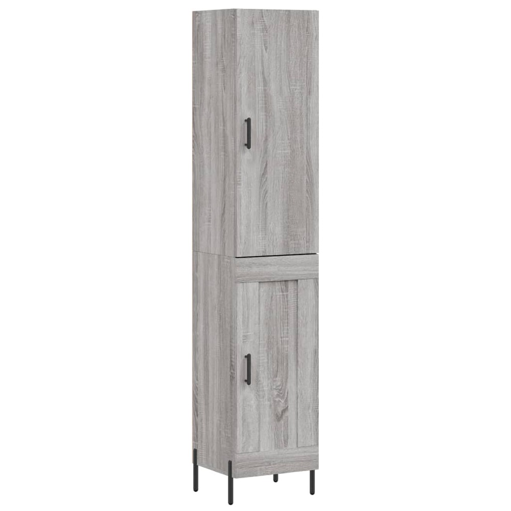 Buffet bahut commode armoire meuble de rangement organisateur cuisine salle de séjour salon haut sonoma 34,5 x 34 x 180 cm bo