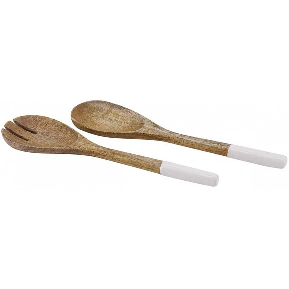 Couverts à salade en bois de manguier