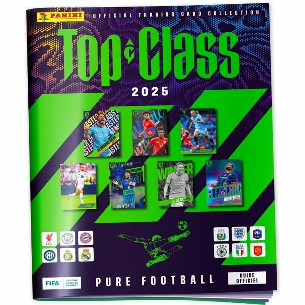 Pack de démarrage - fifa top class 2025 tc - classeur - magazine - 3 pochettes