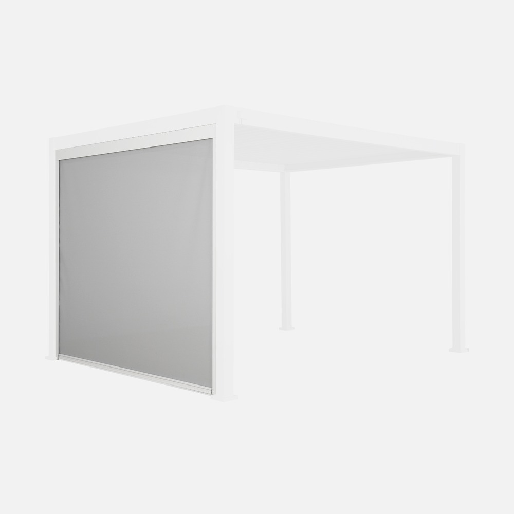Store pour pergola bioclimatique – triomphe – 3x4m 3x6m, aluminium et textilène