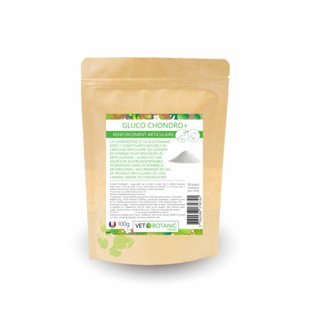Gluco chondro + - renforcement articulaire chiens et chats