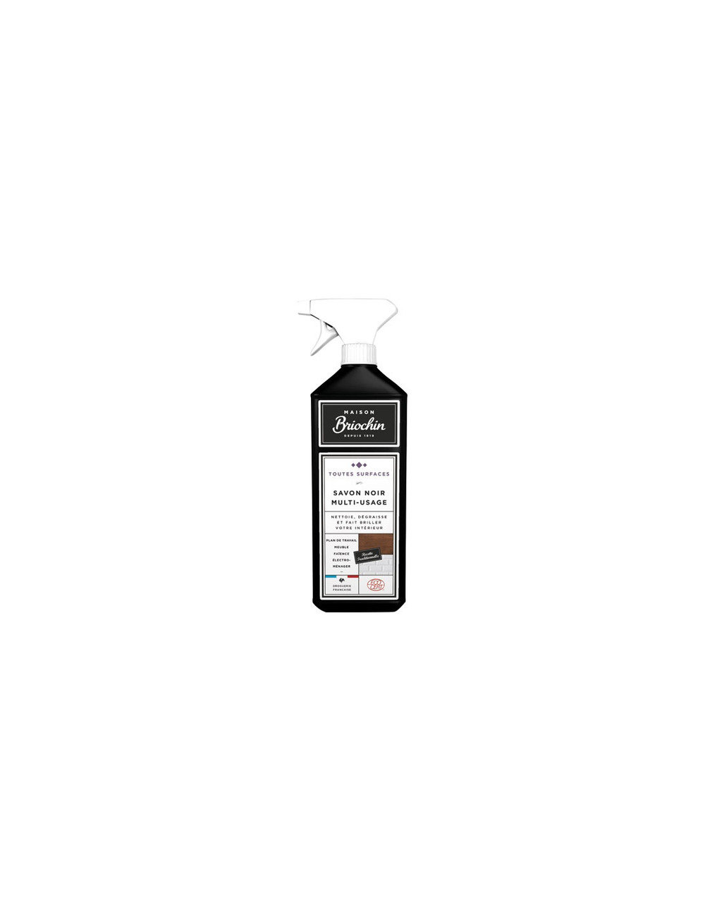 Savon noir multiusages 750ml - maison briochin