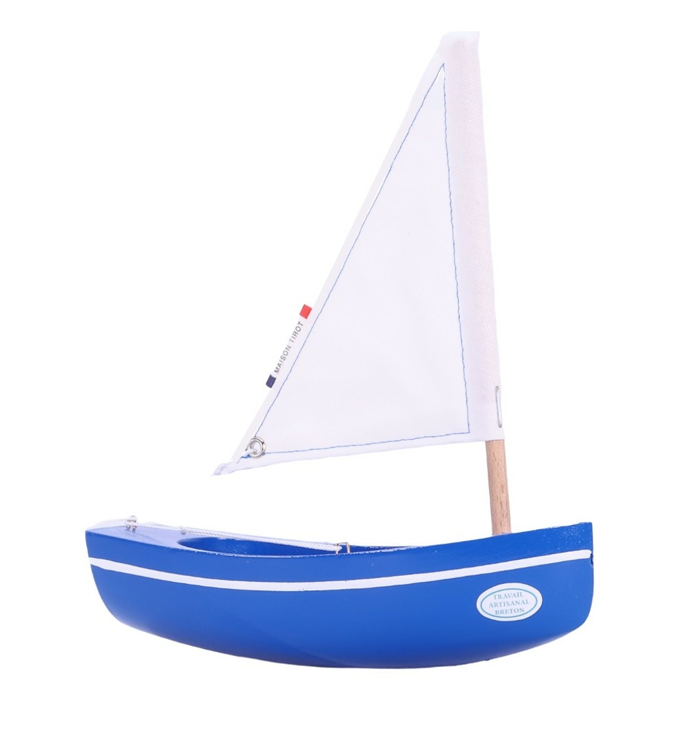 Bateau le bâchi bleu 17cm