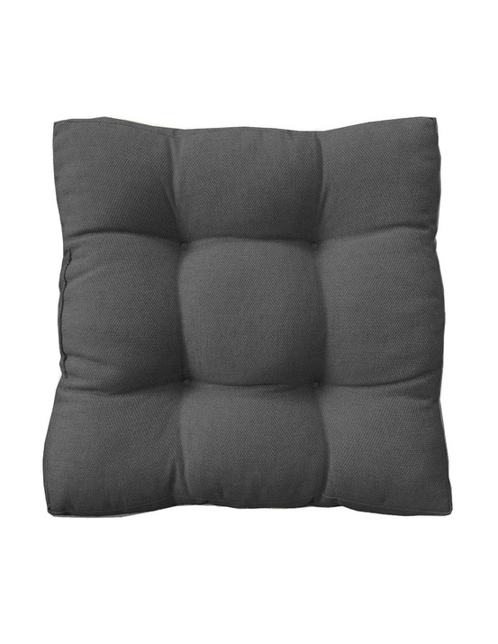 Coussin de sol stof hawai outdoor carbone 60x60x12cm - stof
