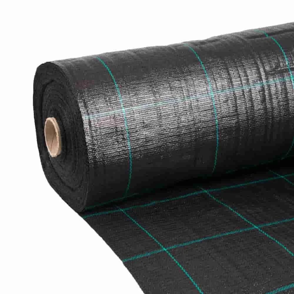 Toile de paillage 100g/m², 1,5m x 100m – anti mauvaise herbe, film de paillage professionnel