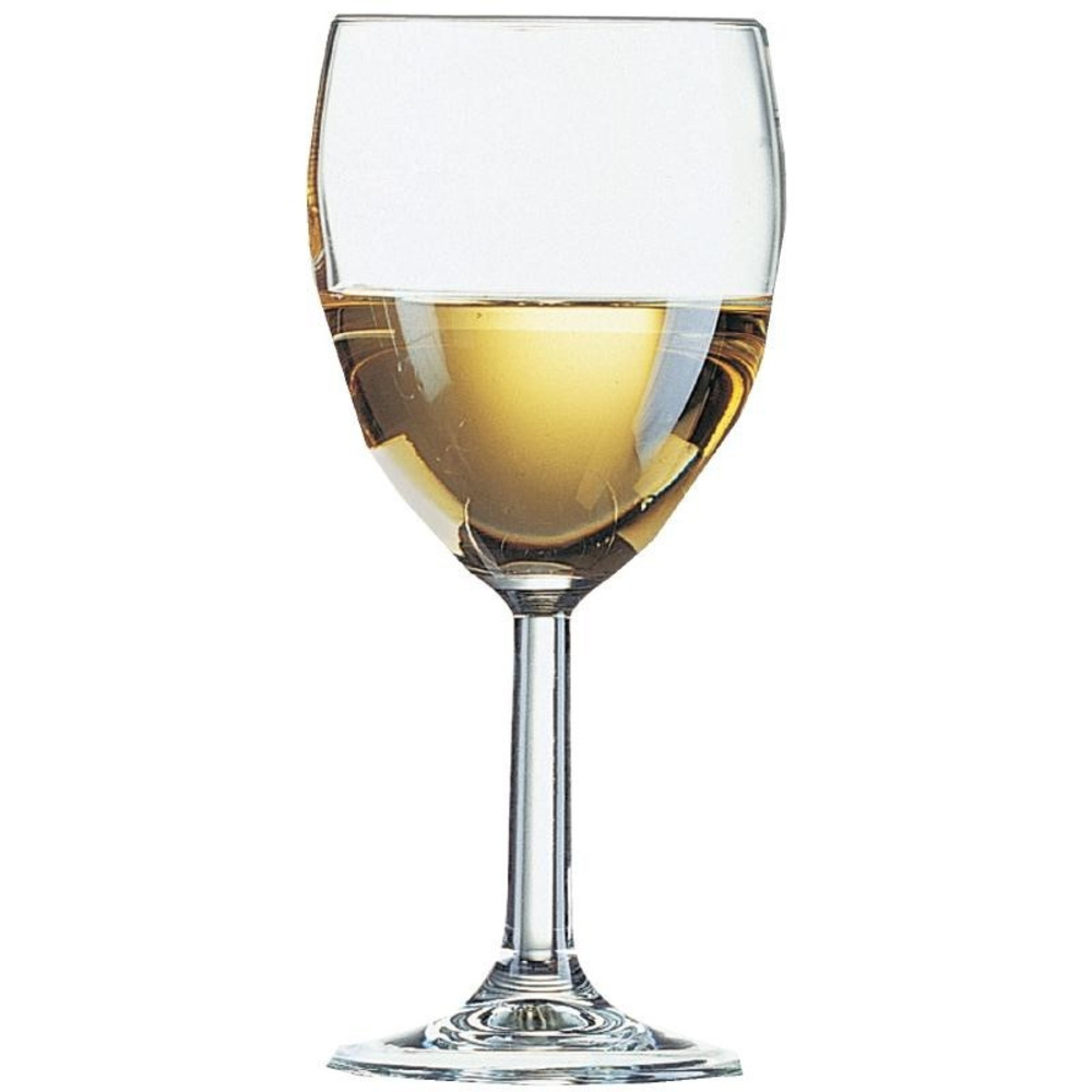 Verres à vin savoie grand vin 350 ml estampillé ce à 250 ml - lot de 48 - arcoroc