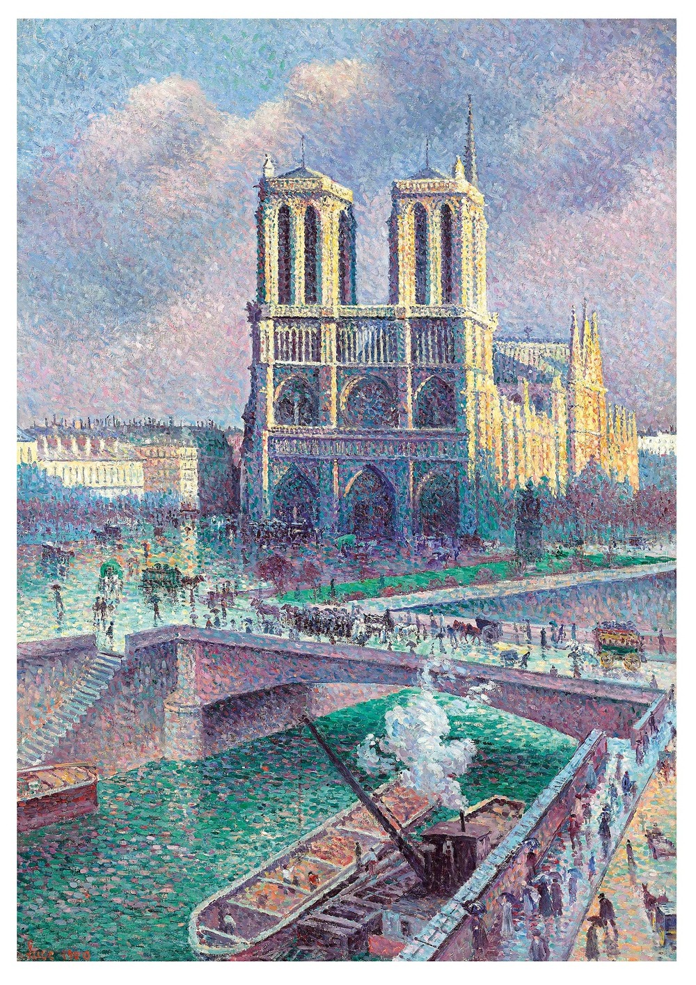 Notre-dame de paris de luce