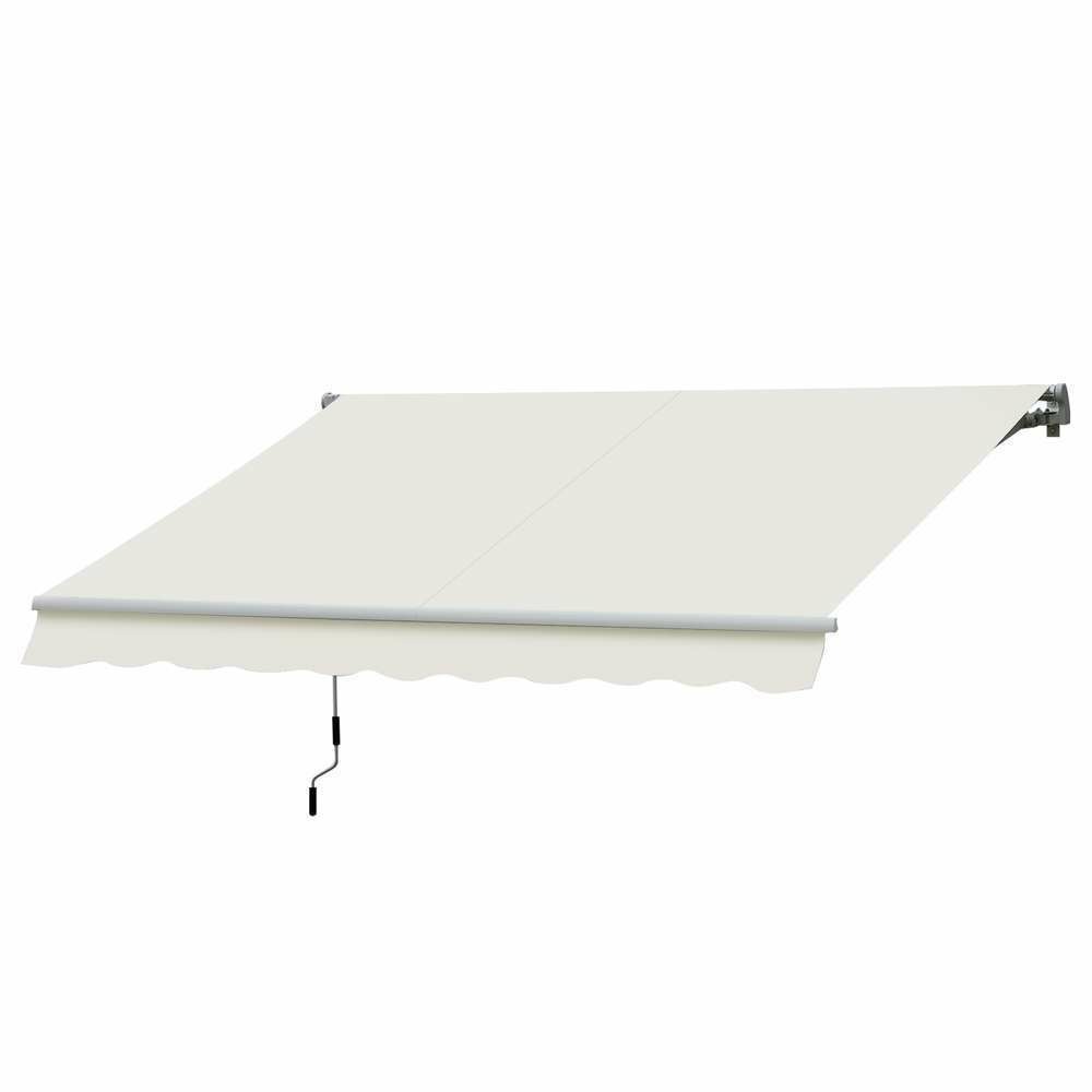 Store banne manuel crème - 300x250cm