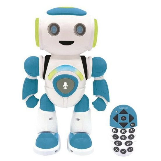 Powerman junior - mon robot intelligent qui lit dans les pensées (français), sons et lumieres - lexibook