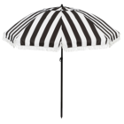 In the mood - parasol en polyester noir et blanc d220