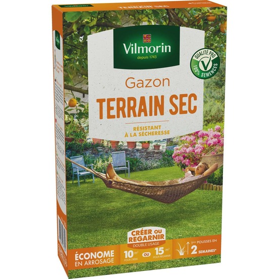 Gazon terrain sec 250gr
