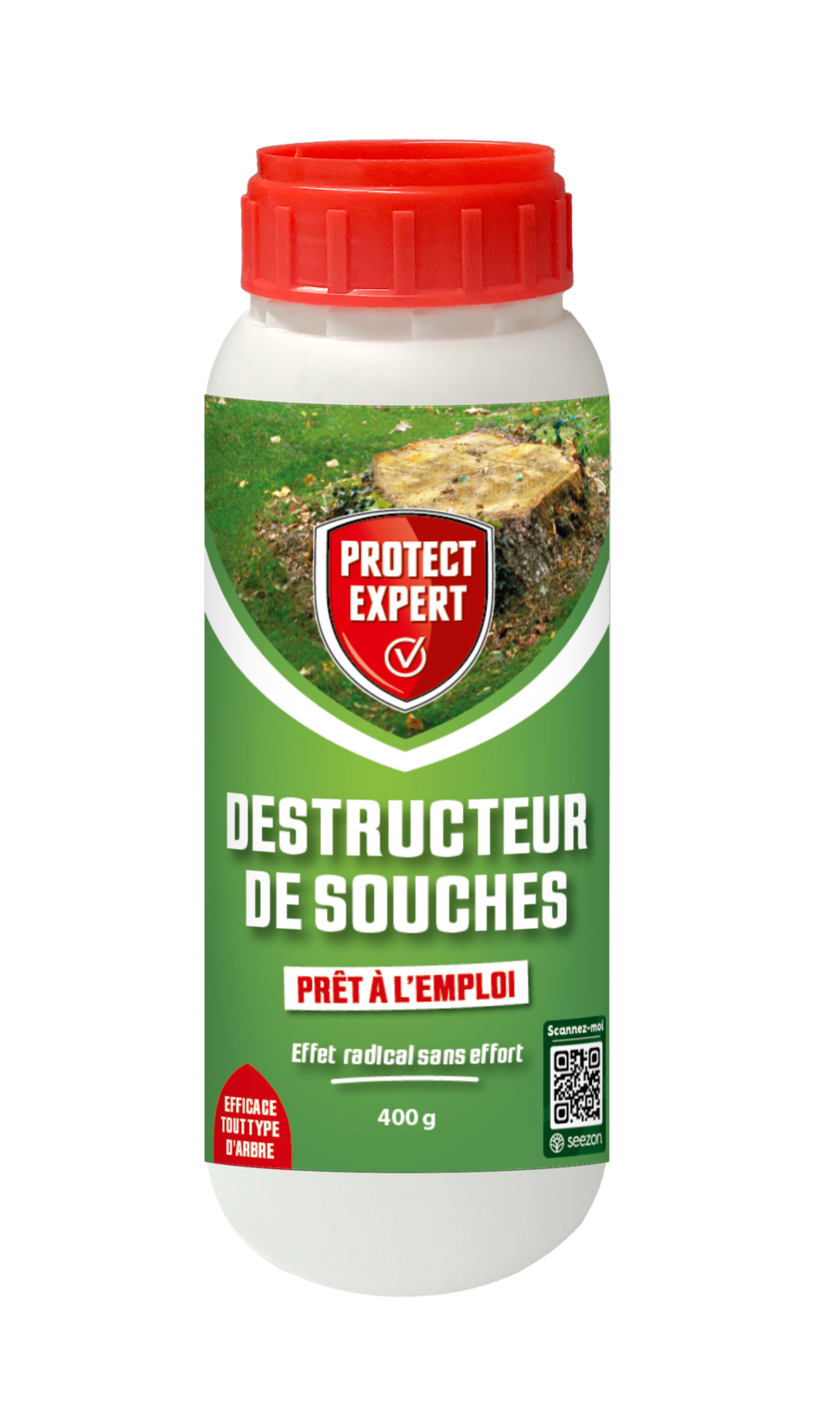 Protect expert prodso400 - déstructeur de souche - 400 g -poudre à épandre - action rapide - fabriqué en france