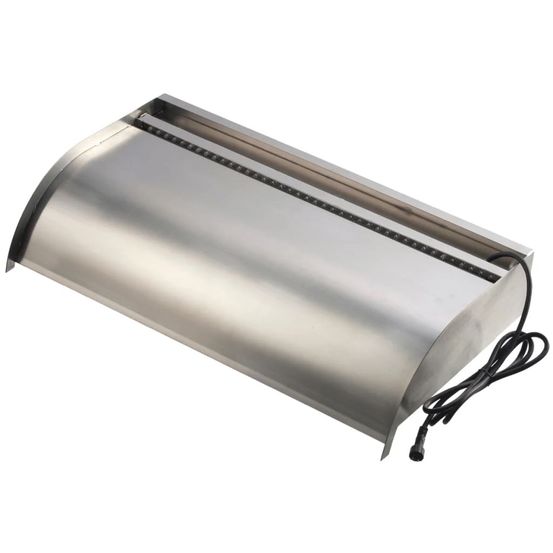 Lame cascade nevada 60 cm avec éclairage led inox