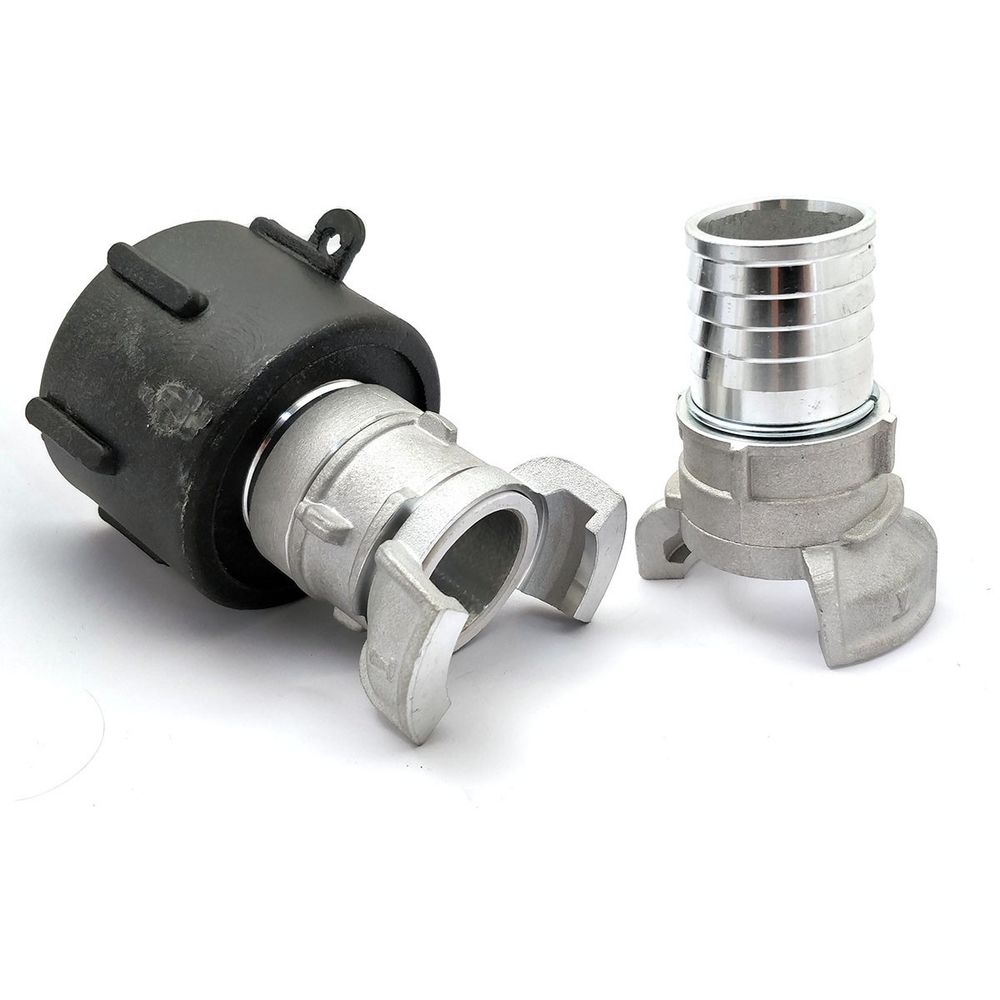 Raccord s60x6 - symétrique guillemin à verrou dn32 et demi raccord avec douille