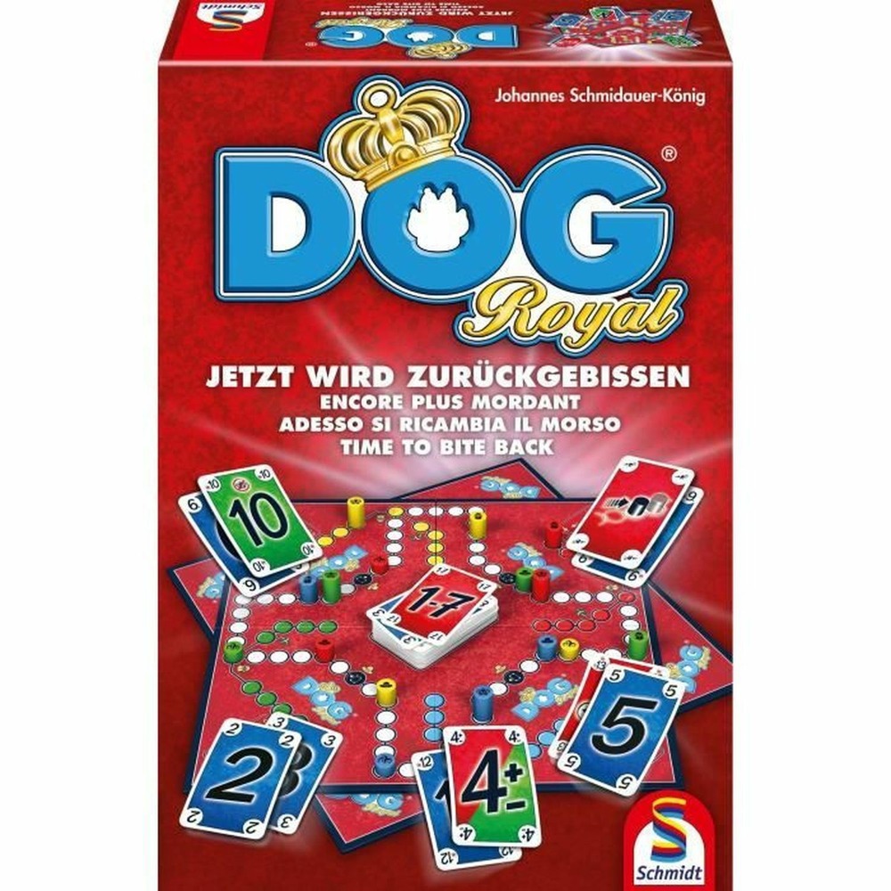 Jeu de société - schmidt spiele - dog royal - nouvelles regles et hiérarchie des pions