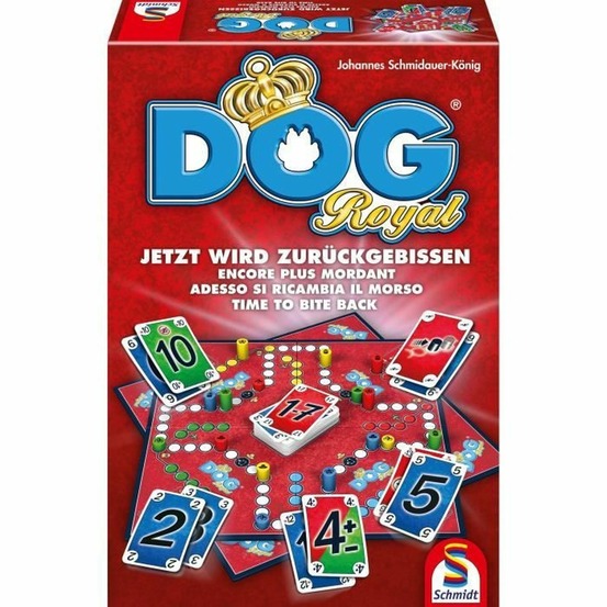 Jeu de société - schmidt spiele - dog royal - nouvelles regles et hiérarchie des pions