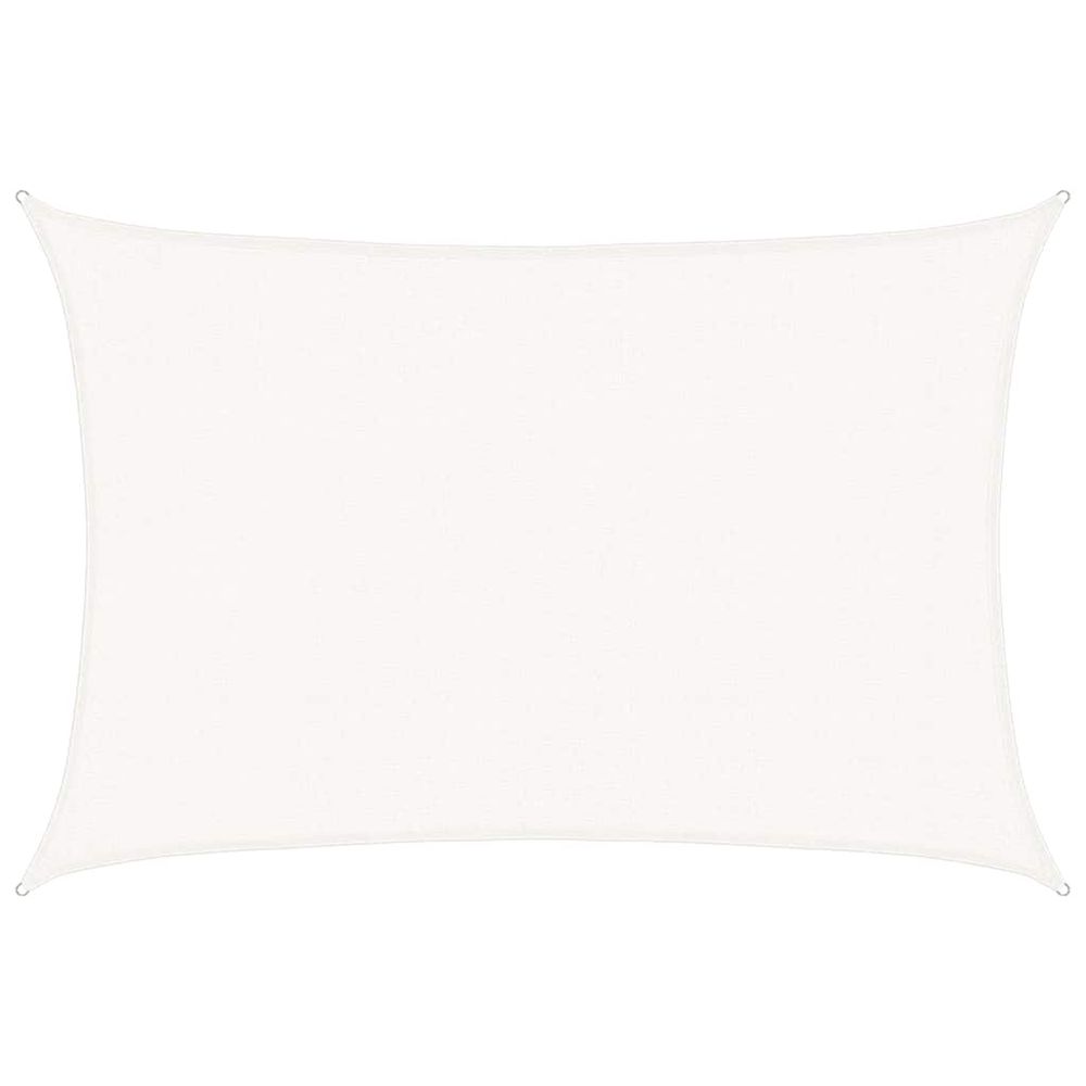 Voile d'ombrage 160 g/m² blanc 3x4 m pehd