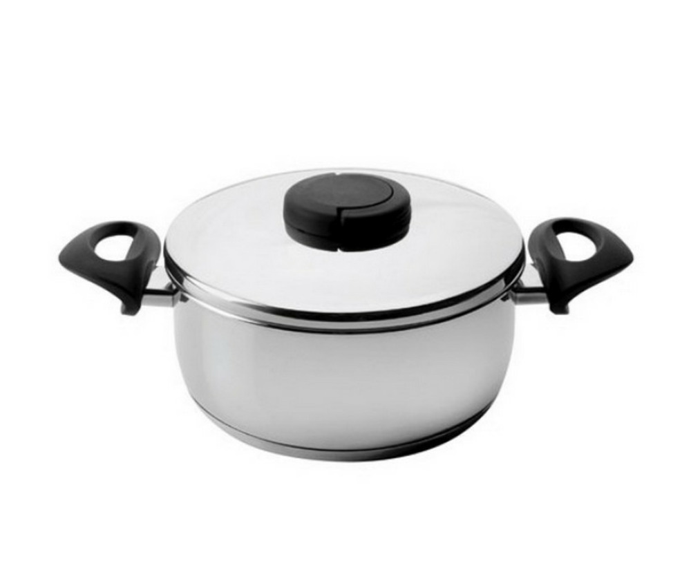 Faitout inox 24cm + couvercle - 85024