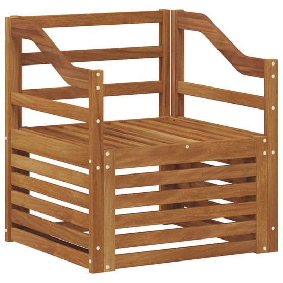 Ensemble de canapés d'extérieur bois d'acacia massif