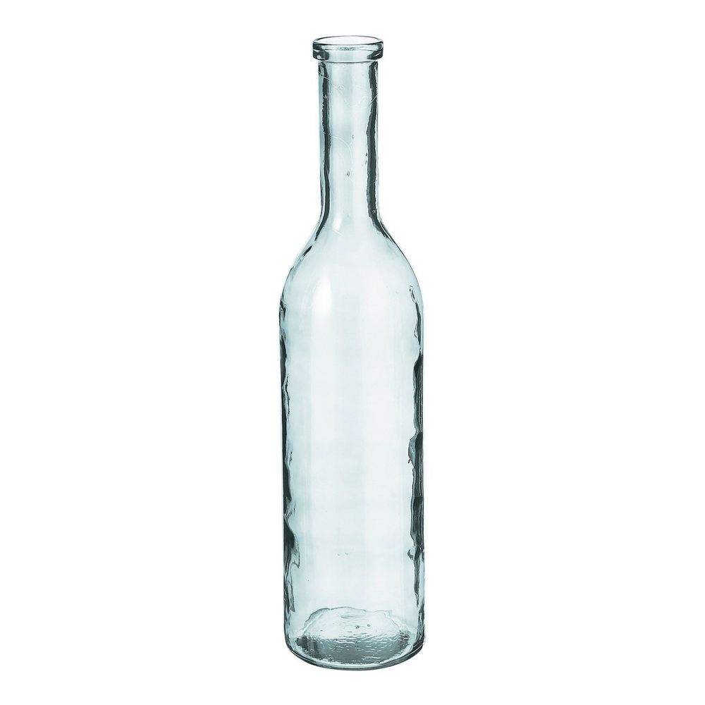 Mica decorations rioja vase bouteille - h75 x ø18 cm - transparent