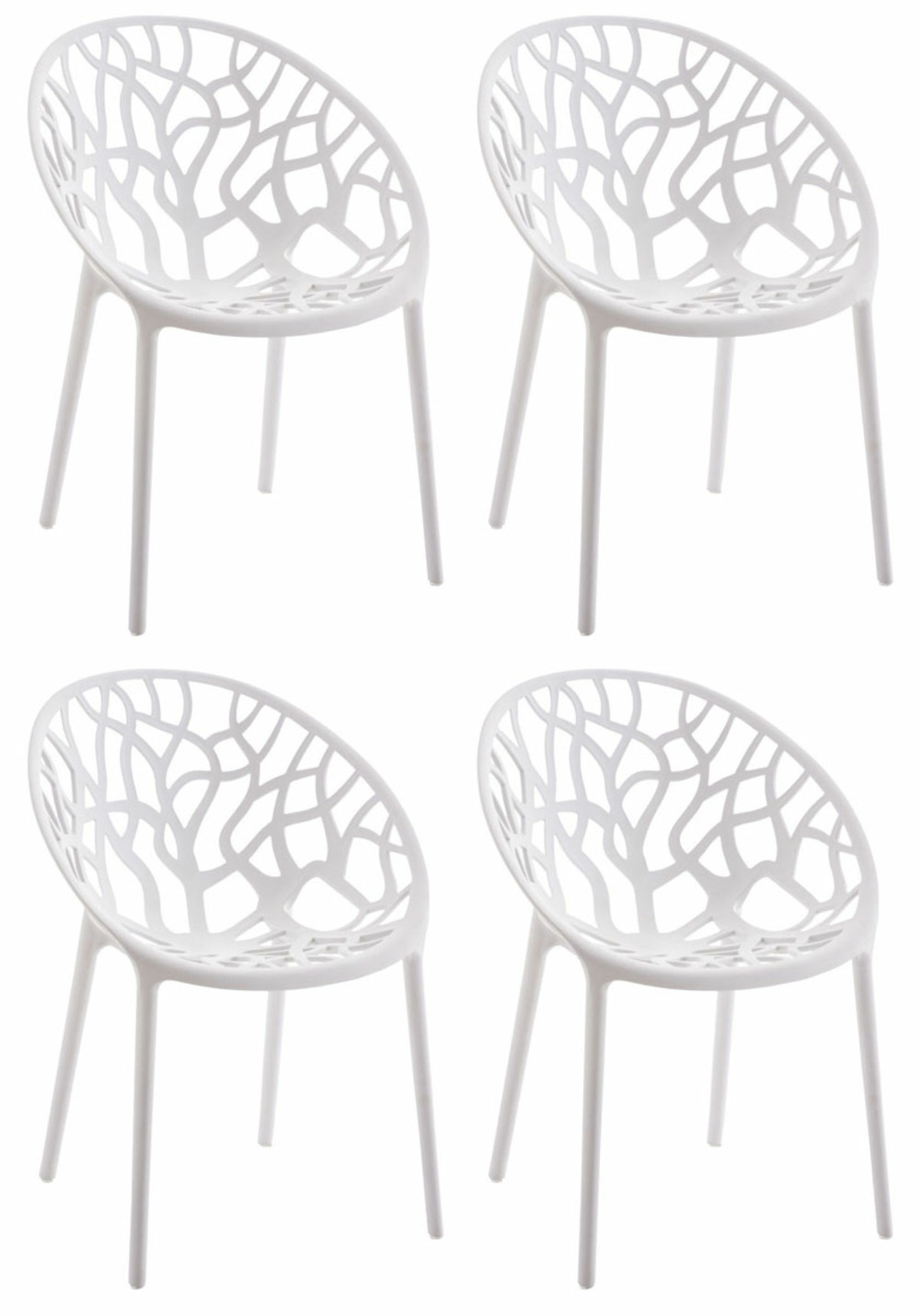 Lot de 4 chaises espoir
