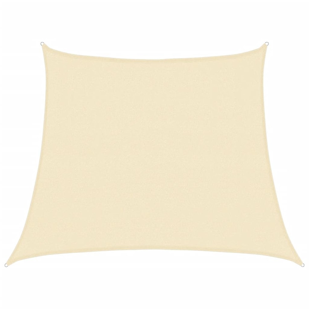 Voile d'ombrage 160 g/m² crème 3/4x3 m pehd