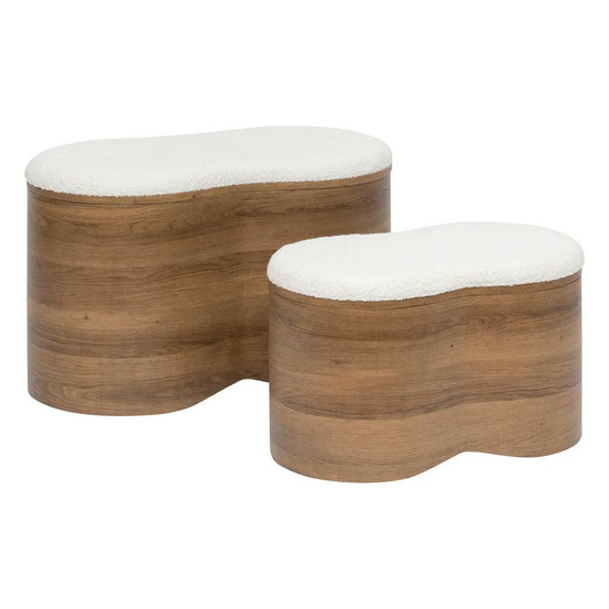 Lot de 2 coffres design