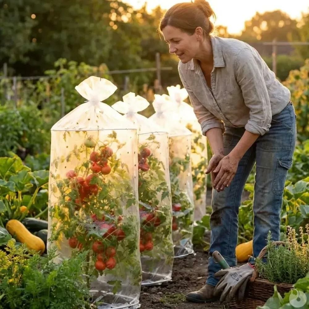 Housse pour tomates 2 pièces