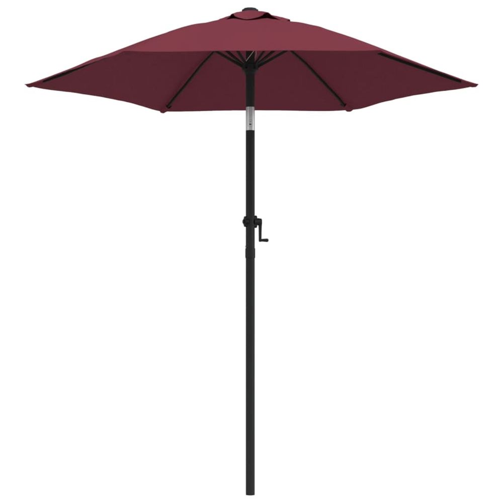 Parasol Bordeaux 200x211 cm Aluminium