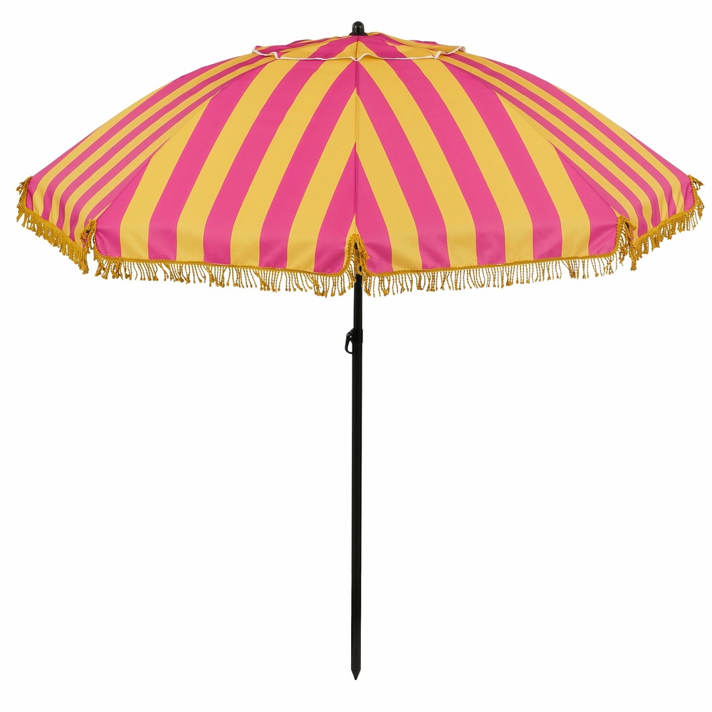 In the mood collection osborn parasol - h238 x ø220 cm - jaune