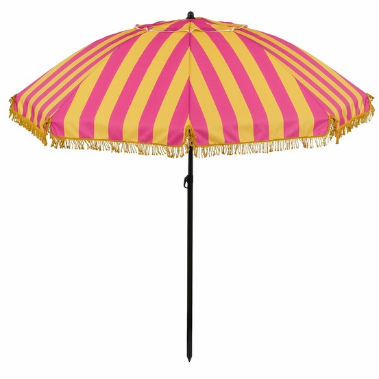 In the mood collection osborn parasol - h238 x ø220 cm - jaune