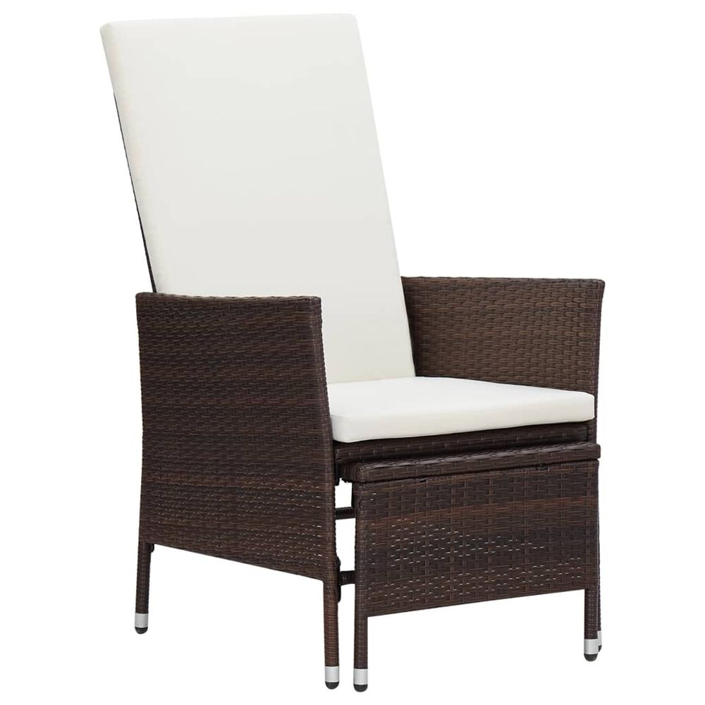 Chaise inclinable de jardin avec