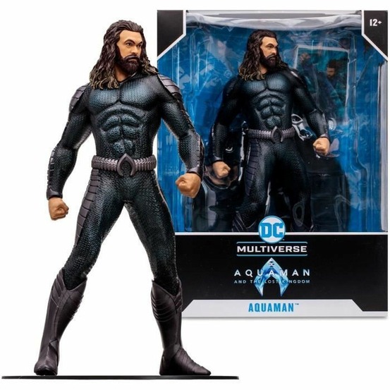 Figurine aquaman 2 - combinaison furtive 30 cm