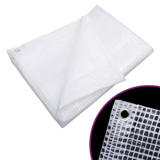 Bâche de gaze 140 g/m² 8x10 m blanc