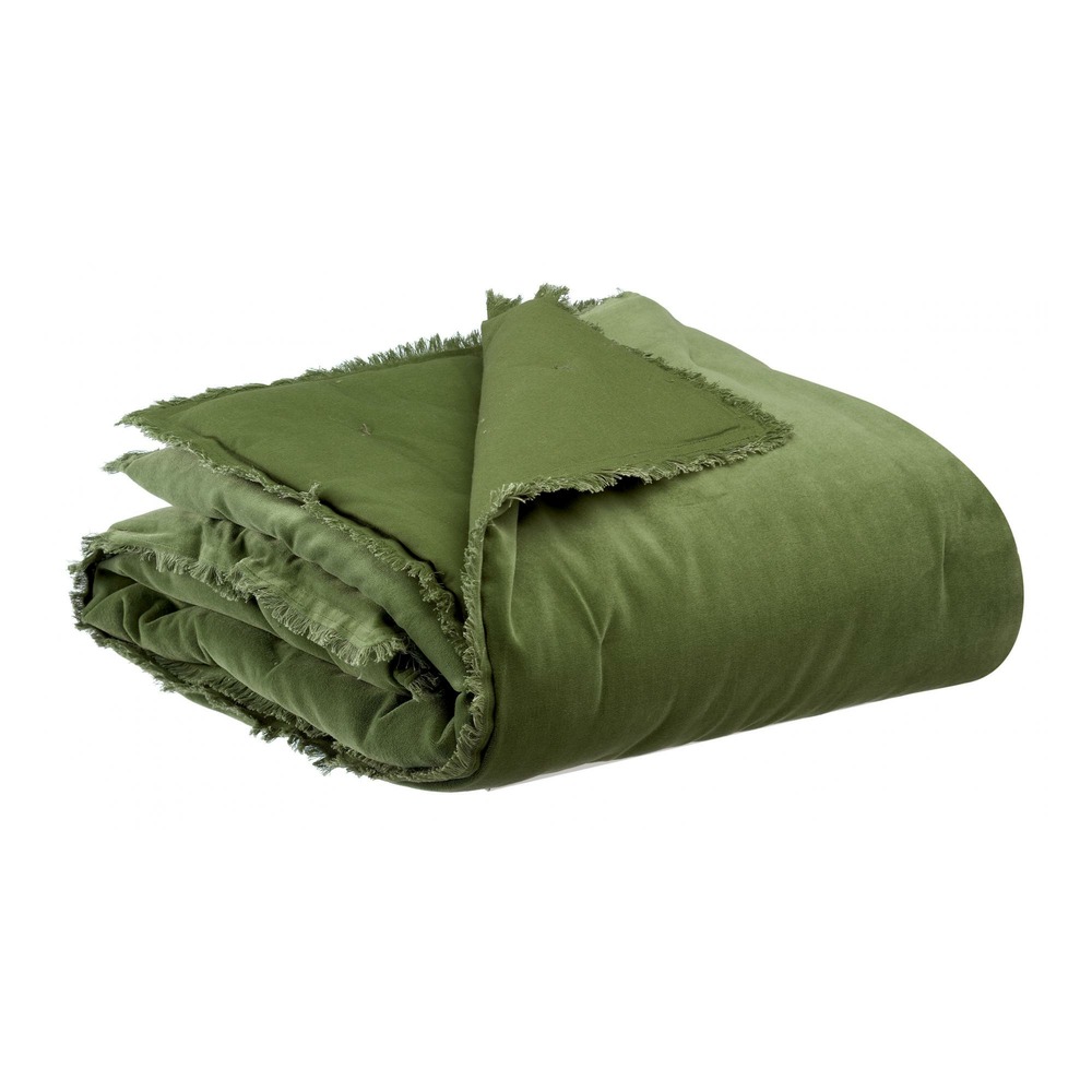 Plaid uni fara eucalyptus 135 x 200 cm