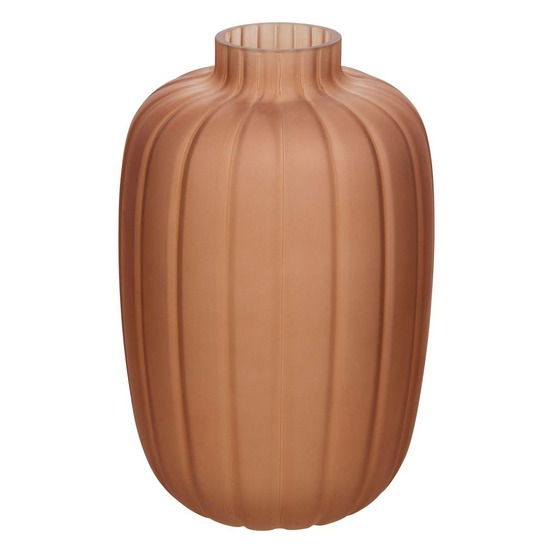 Vase tigy ambre h25cm
