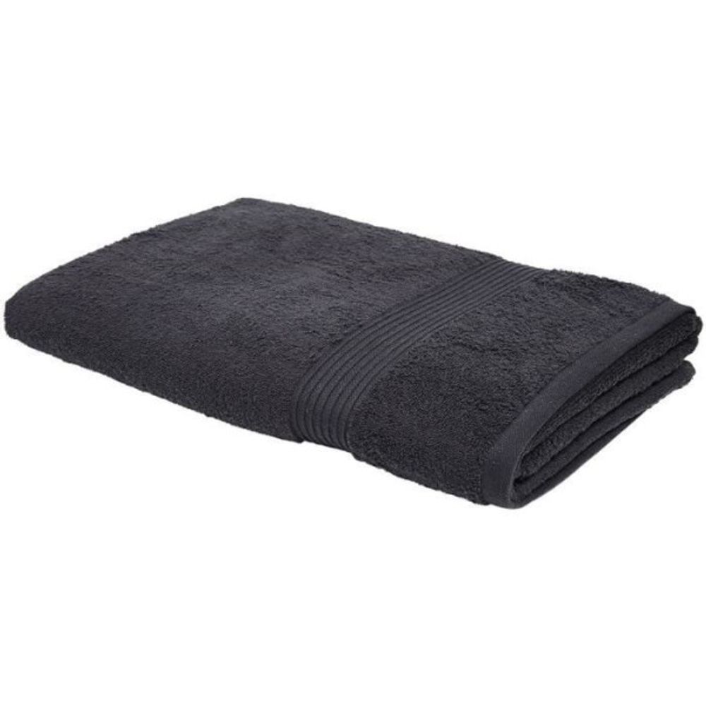 Essential - maxi drap de bain 90x150 cm 100% coton coloris fusain