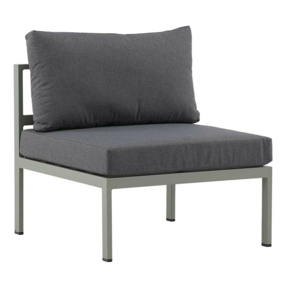 Module canapé de jardin copacabana 74cm kaki