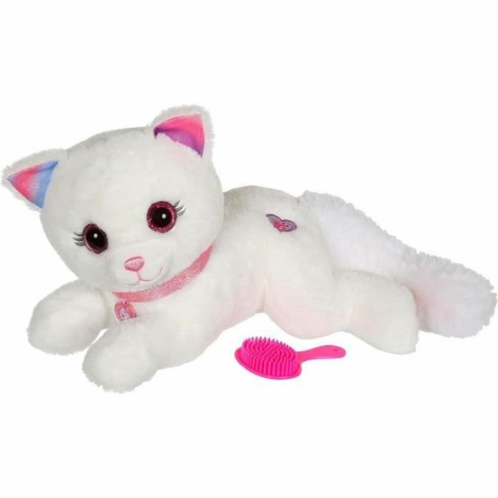 Peluche interactive chat cuty bella fashionista 30 cm