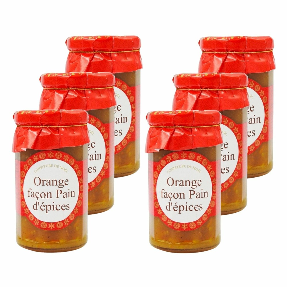 Confiture orange façon pain d'épice - confiture de noël