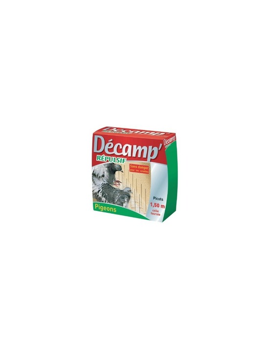 Répulsif métallique pour pigeons et autres oiseaux bg 1,50