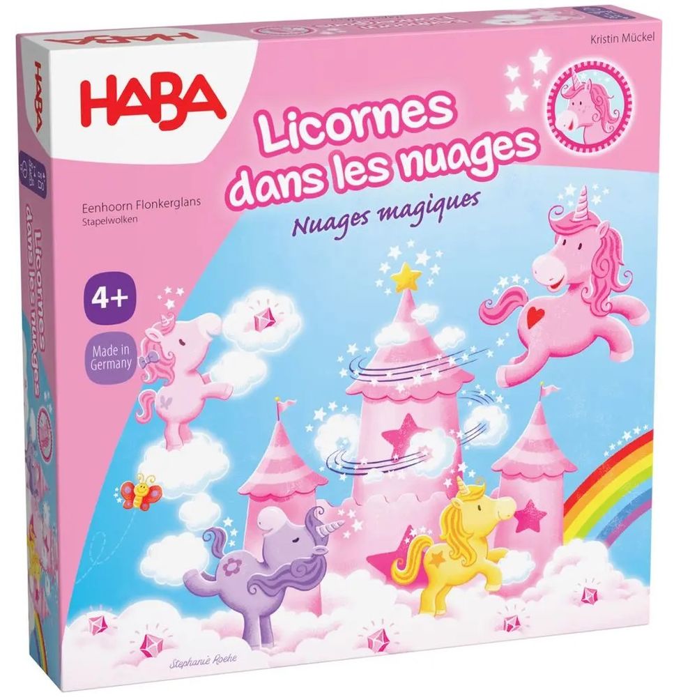 Licornes dans les nuages - Nuages magiques